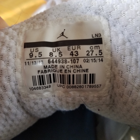 Nike Air Jordan Jump-man size 9.5 - Picture 6 of 7